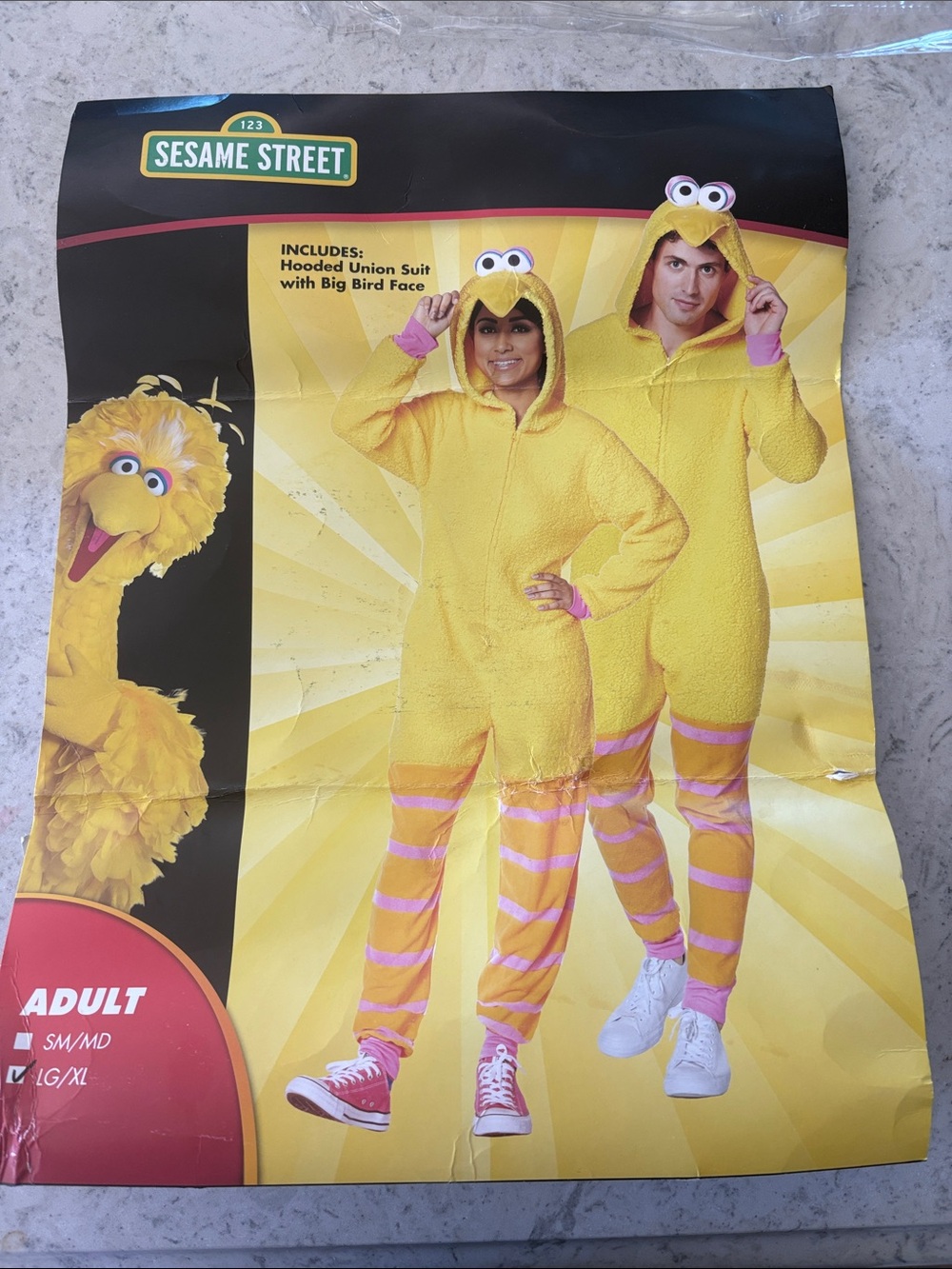 NEW Halloween BIG BIRD costume Unisex Large/XL  Spirit Halloween